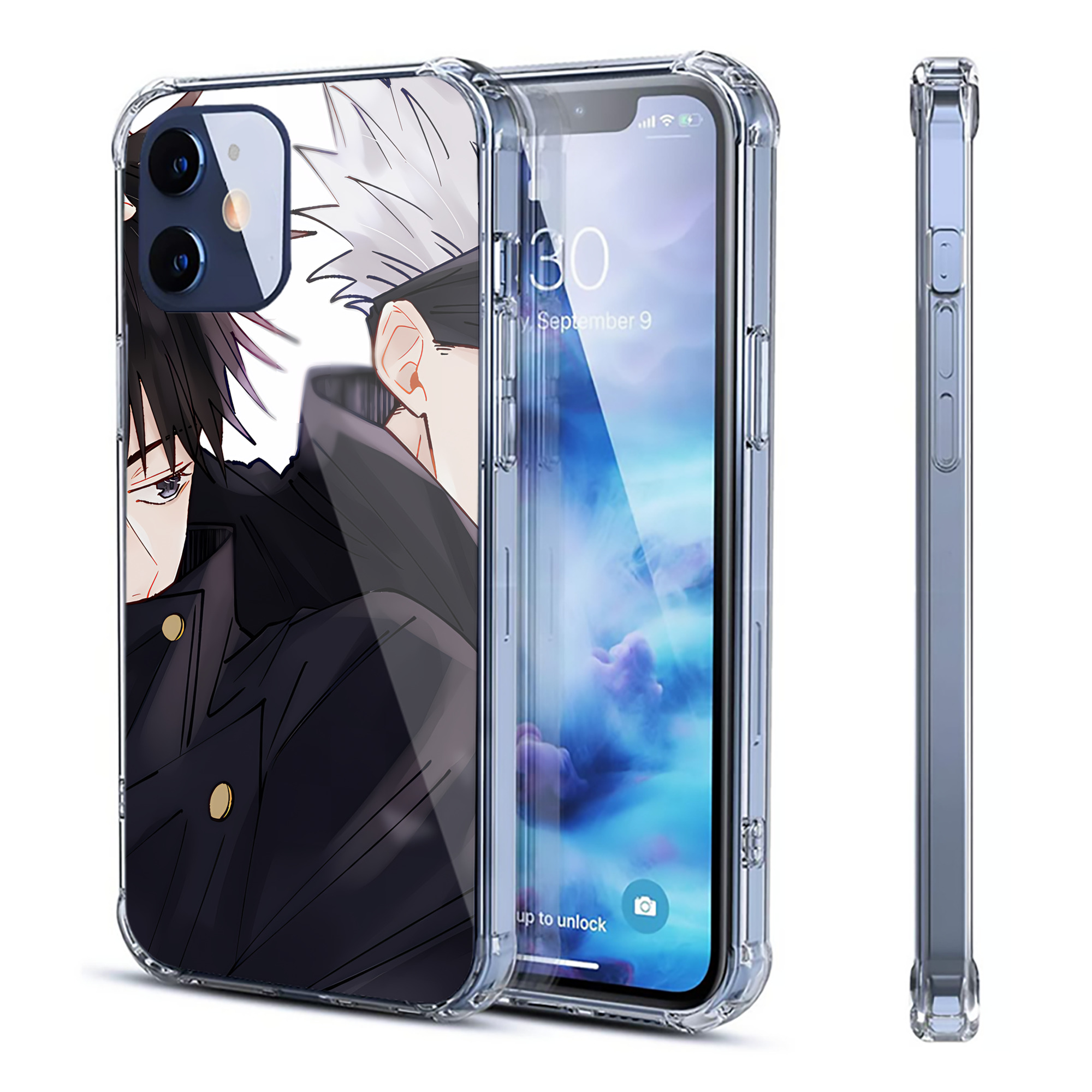 （画像用） SPY×FAMILY间谍家家酒 【iPhone 12シリーズ対応】透明スマホケース（クリアソフトケース）